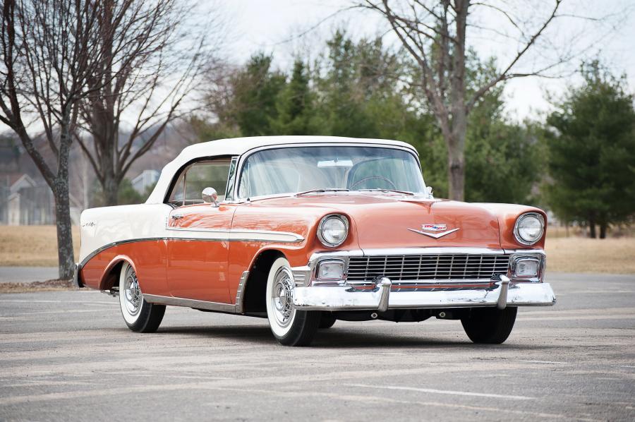  Chevrolet Bel Air Convertible 1956 года  (фото 3 из 71)